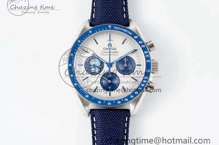 0816 QuickDry Speedmaster Professional “Silver Snoopy Award” 50th Anniversary GSF 1:1 Best Edition A7750(Mod) 7863